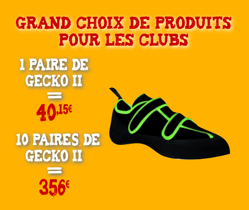 Promotion Club lot de 10, escalade, les Arts de la Grimpe