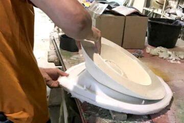 La fabrication des prises d’escalade